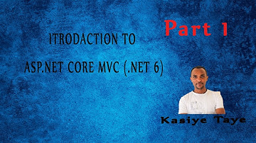 Learn ASP.NET Core MVC (.NET 6) part 1 #mvc #.net6 @ASPNETMVCCORE