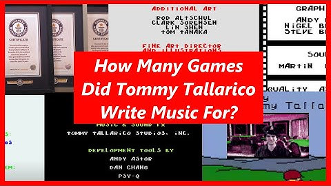 How Many Games Did Tommy Tallarico Write Music For?