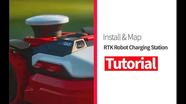 Install and Map Kress RTK Charging Station