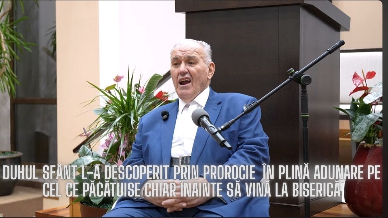 Trăirea prin Duhul Sfânt a unui om ce a trăit credința cea adevărată, curată!