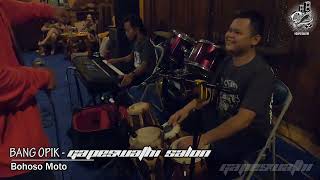Bohoso Moto - Bang Opik - Cd Pro - Gapeswathi Audio - Kendang Cam Gopro
