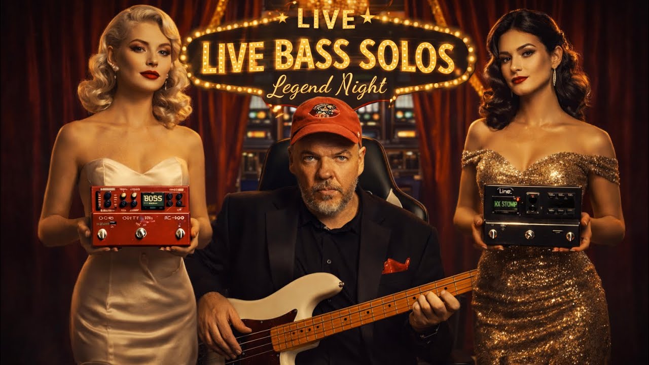 Live chill Bass jam Original music