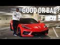 An HONEST REVIEW of The CORVETTE C8 STINGRAY......