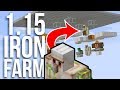 How To Build an EFFICIENT 1.15.1 Iron Farm in Survival Minecraft (725 iron/hr)