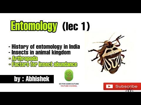 Entomology | Lec 1l Basics| Classification Of Insect|Phylum Arthropoda