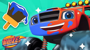 Makeover Machines w/ Blaze! | Games for Kids | Blaze and the Monster Machines