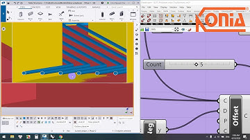 Tekla&grasshopper #6 - rebar polybeam by grasshopper