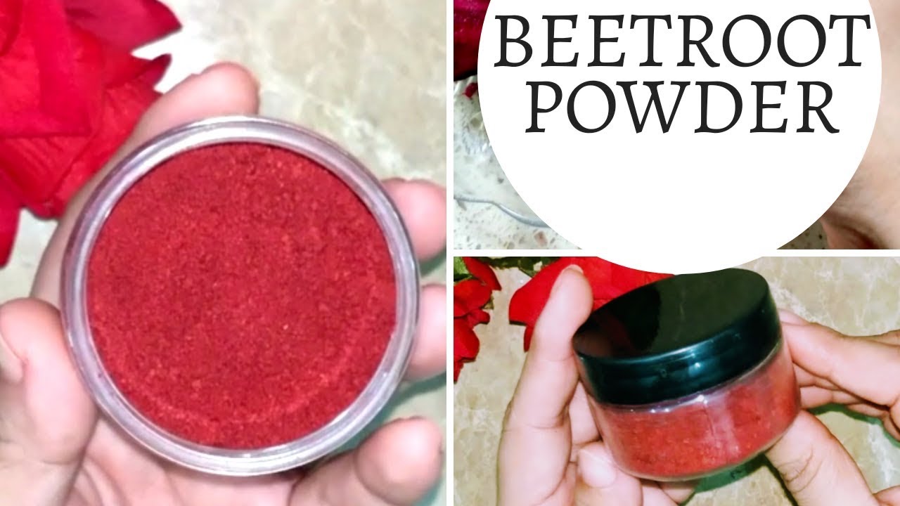 Home made Beetroot Powder for Instant Face Packs - YouTube
