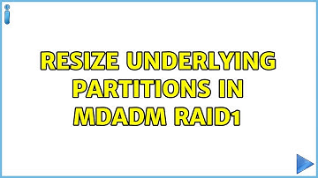 Resize underlying partitions in mdadm RAID1 (2 Solutions!!)