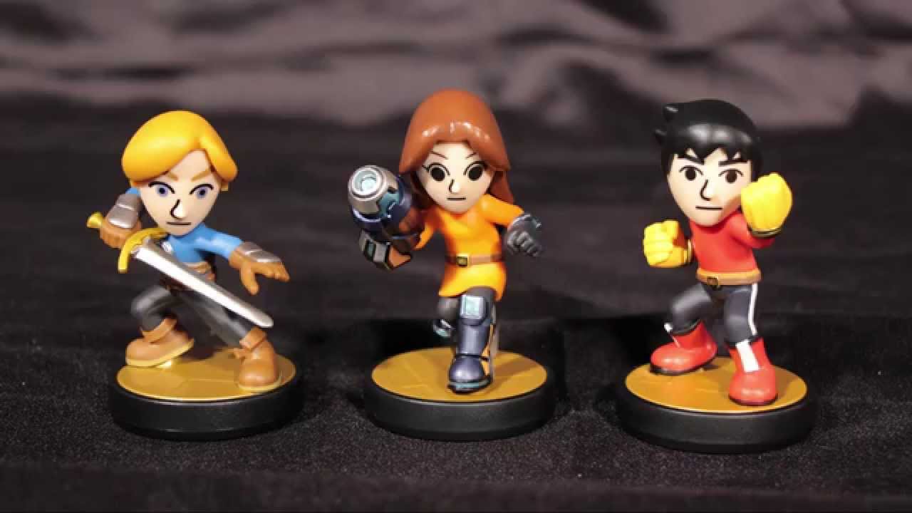 Amiibo Unboxing - Mii Fighters - YouTube