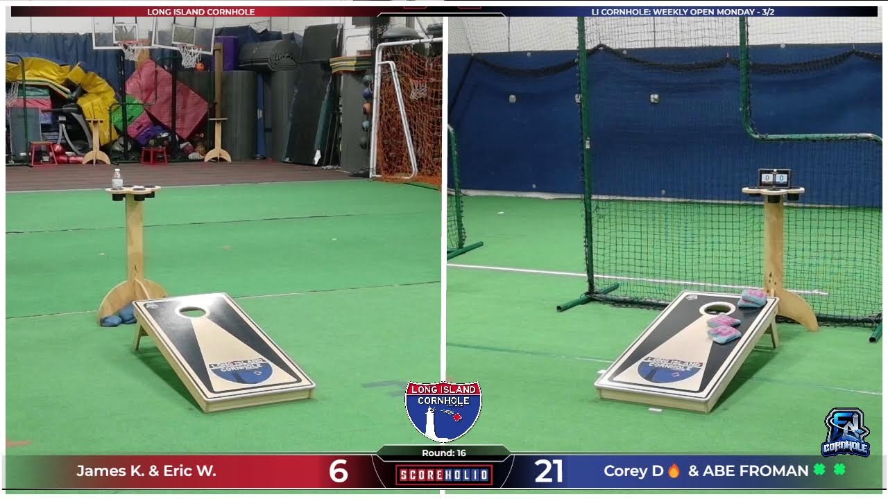 LI Cornhole: Weekly Open Monday - 3/2 at Give It Your All Sports