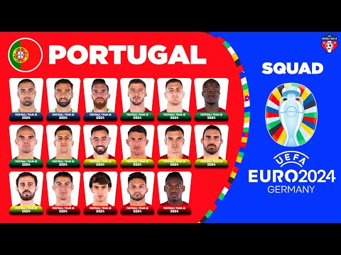 PORTUGAL SQUAD EURO 2024 QUALIFIERS FT. CRISTIANO RONALDO | UEFA EURO 2024