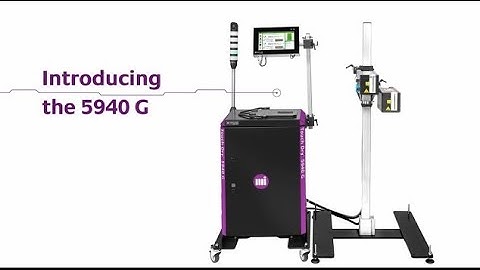 Introducing the 5940 G Touch Dry High Resolution Inkjet Coder
