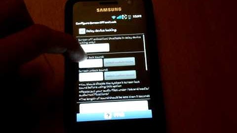 Screen Off and Lock - Application Android - All Animation Must be Enabled