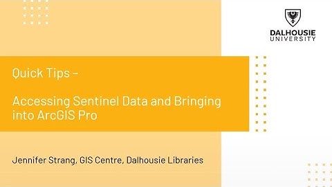 Accessing Sentinel Data using ArcGIS Pro