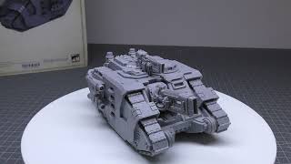 Space Marine Legion Sabre Tank - Review (HH)