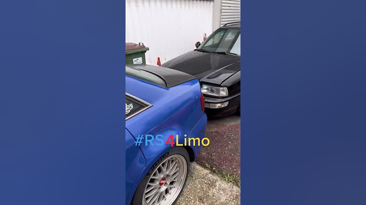3x Audi RS4 B5 LIMO