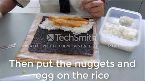 Scb procedure text 10.3 sushi roll