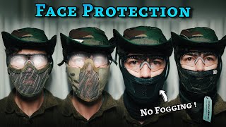 What FACE PROTECTION (Airsoft) should I use ? Stop Fogging !