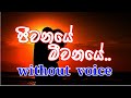 Jeewanaye Mee Wanaye Karaoke (without voice)  ජීවනයේ මී වනයේ