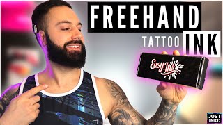 Easy.ink FREEHAND Semi-Permanent TATTOO INK | Full two week REVIEW