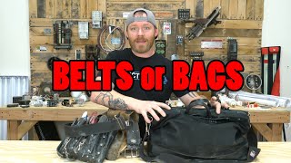 Tool Pouches or Tool Bags?  WHY DOES IT MATTER???