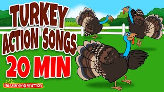 turkey action songs thanksgiving songs for kids childrens turkey songs by the learning station