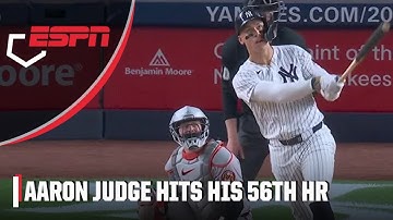 ALL RISE FOR NO. 56 🙌 Aaron Judge hits solo home run vs. Orioles | ESPN MLB