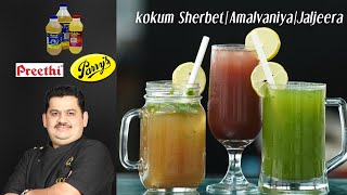 Venkatesh Bhat makes 3 SUMMER CHILLERS | HEALTHY REFRESHING COOL DRINK | summer chill cold drinks