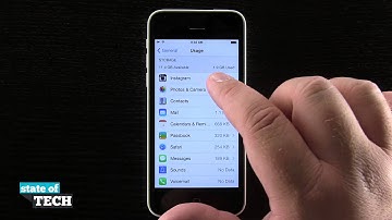 iPhone 5C Quick Tips - Managing Device Storage