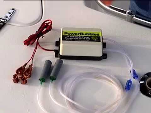 B15 Air Pump Marine Live Fish Bait Aerator System Metal Power Bubble Box 12V New 