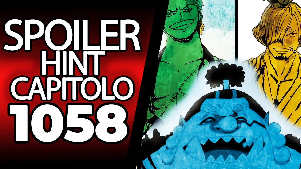 ONE PIECE 1058 spoiler completi e immagini: un'organizzazione atipica