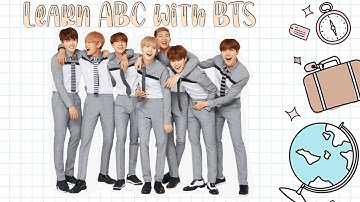 Learn The  Alphabet With BTS