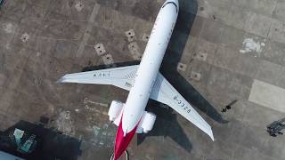 Painting Chinas Arj21 Airliner For Chengdu Airlines Time Lapse.国产Arj21客机喷涂全过程