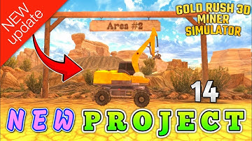 Excavator Repair & Mining in Gold Rush Miner Simulator 3D