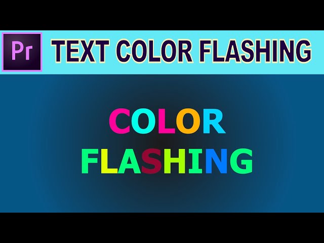 Flashing Invert Color Effect  Adobe Premiere Pro (Tutorial / How