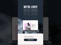 Easy video idea to showcase a new website. All you need is a few minutes and Canva. #canvatutorial