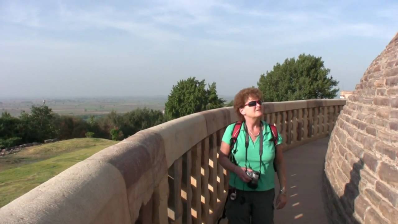 the-great-stupa-near-sanchi-in-india-youtube