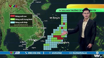 Bản tin thời tiết biển ngày 13/06/2022: Dự báo ngư trường cá ngừ 1 tuần tới | VTVWDB