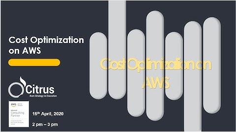 IT Cost Optimization with AWS Cloud