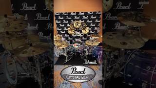NAMM Show 2026 • Crystal Beat Series #pearldrums  #drums #drummer
