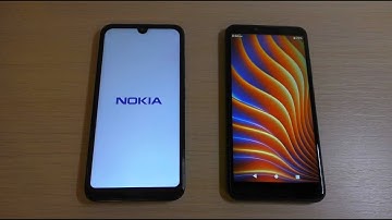 NOKIA 2 2 vs HTC Wildfire E Android Bootanimation