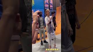 Celine Dion singing "I'm Alive" backstage at Cirque du Soleil (2024)
