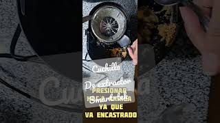 Como Sacar , Para Lavar La Cuchilla Del Extractor De Jugo