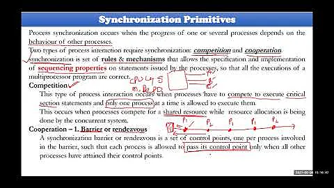 004   Synchronization primitives