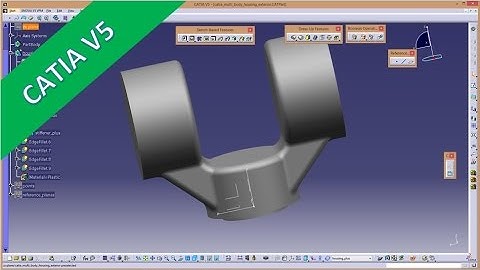 Multi-Body-Housing - Part 1 Exterior - Catia v5 Training - Methods