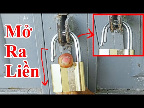 Video: Làm thế nào để mở khóa đòn bẩy mà không cần chìa khóa? Thiết bị khóa đòn bẩy. Dịch vụ khóa khẩn cấp