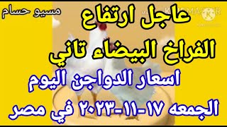 اسعار الفراخ البيضاء اليوم اسعار الدواجن اليوم الجمعه ١٧-١١-٢٠٢٣ في مصر