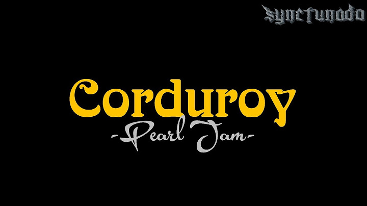 Corduroy Instrumental version - Instrumental performance video thumbnail