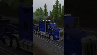 El mejor juego del mundo mundial probando freno de motor kenworth T800 #blue #80smusic #gameplay #tr